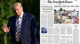 ‘FAKE NEWS’: Trump slams NYT for changing headline to appease ‘radical left Democrats’