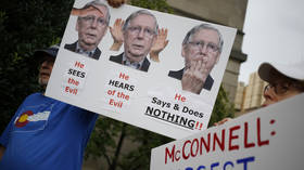 Truth against the rules? Twitter censors videos of protesters threatening to KILL Mitch McConnell