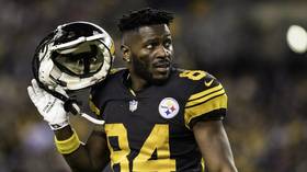 NFL star Antonio Brown threatens to walk out on $30 million contract over helmet row