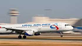 Video shows MOMENT when birds hit Ural Airlines jet on take-off