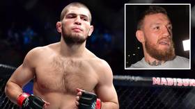 ‘Send him location!’ Khabib says McGregor should go to jail for punching man in Dublin pub