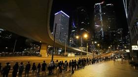 Hong Kong protesters go ‘Baltic,’ but some struggle to explain why (VIDEO)