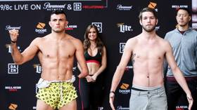 UFC 242: Khabib strips naked to make weight as title showdown with Poirier becomes official (VIDEO)