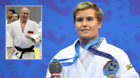 Putin judo partner Kuziutina claims historic silver at World Championships