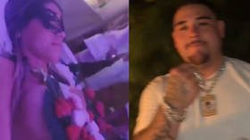 Naked sushi girls & celeb pals: Heavyweight champ Ruiz Jr. throws lavish birthday bash (VIDEO)