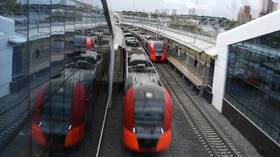 Choo choo! Russia’s first unmanned train proves to be a success during Moscow test