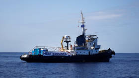 Italian rescue ship picks up about 100 migrants, asks Rome to provide safe port