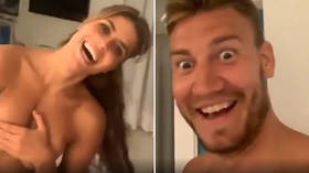 Former Arsenal star Bendtner shares VIDEO of topless girlfriend dancing, WHY?