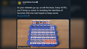 Retweets for intel? IDF unnerves Twitter with ‘Terrorist Guess Who’ game
