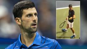 ‘Trust me, I’ll come find you’: Watch angry Novak Djokovic confront US Open fan after apparent jibe