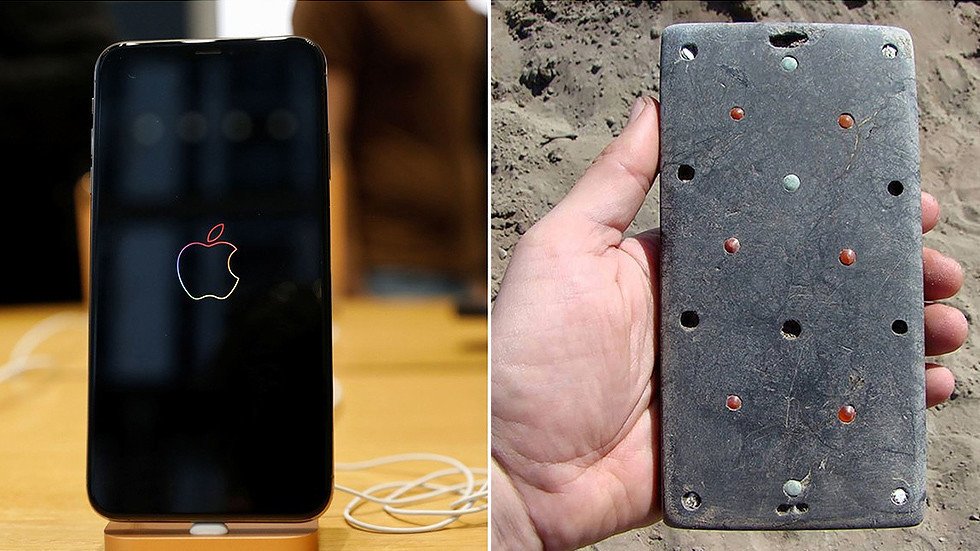 Who dis? Russian archeologists unearth ancient 'iPhone' from 2,100-yo grave  (PH๏τO, VIDEO) — RT Russia & Former Soviet Union