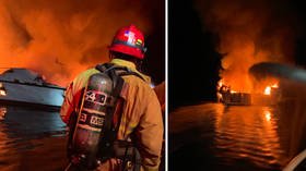 ‘Mayday! I can’t breathe!’ 34 feared dead in horrific boat fire off California coast