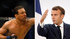 Brazilian MMA fighter and ambassador threatens to CHOKE France’s Macron