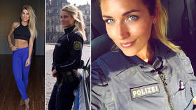 Hot cops under investigation by German authorities for steamy Insta selfies