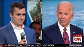 Is he OK? Biden’s eye fills with BLOOD as he defends fossil fuel ties at climate forum (VIDEO)