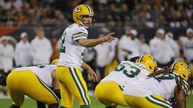 ‘I’ve never had my butt fingered’: Mystery as NFL broadcast appears to pick up x-rated chat