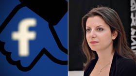 RT Editor-in-Chief Simonyan blocked on Facebook for unclear reason