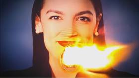 AOC’s face on fire in Republican ‘genocide’ ad makes Democrats cry racism