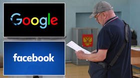 Google & Facebook are meddling in Russia’s affairs with political ads on election day – watchdog