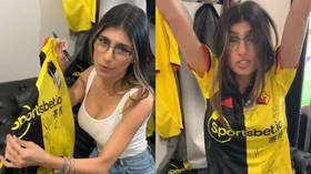 Pain in the Arsenal: Mia Khalifa mocks Gunners after questions of footballing allegiance