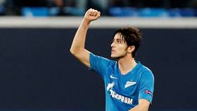 Zenit forward Sardar Azmoun scores first goal of Champions League season (VIDEO)