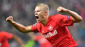 Erling Haaland: Teen ace bags first-half hat-trick on Champions League debut for Salzburg