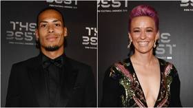 Social justice warrior Megan Rapinoe under fire for saying Virgil van Dijk should win player of the year ‘just for how cute he is’