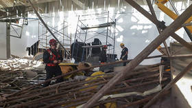 Construction workers run for their lives as collapse at Buenos Aires airport leaves 1 dead (VIDEO)