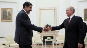 Maduro gives Simon Bolivar’s SWORD to Putin, hits Red Square, hails cooperation with Russia (VIDEOS)