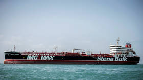 British tanker 'Stena Impero' sets sail from Iranian port after being cleared to leave by Tehran