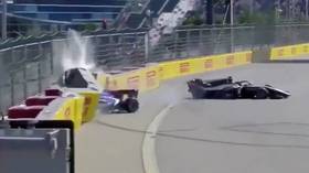 Sochi Formula 2 Grand Prix stopped after multiple car accident on opening lap (VIDEO)