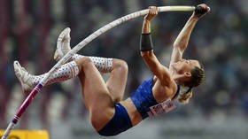 New queen of pole vault? Russian athlete Anzhelika Sidorova wins gold at IAAF World Championships