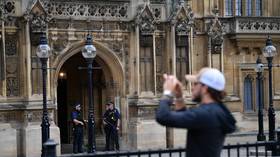 Cops swoop on UK parliament as man pours ‘petrol on himself’