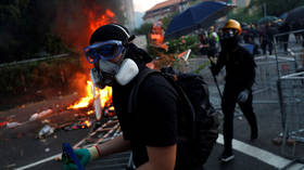 Tear gas, petrol bombs and live fire at fresh clashes between police & protesters in Hong Kong (PHOTO, VIDEO)