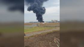 7 killed after WWII-era plane crashes at Connecticut airport, sparking huge fire (PHOTOS, VIDEO)