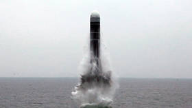 ‘New phase in containing outside forces’: North Korea brags of successful test of submarine-launched missile (PHOTOS)