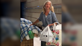 Homeless LA ‘subway soprano’ offered a record deal after video of her angelic singing goes viral