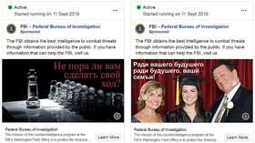‘For futur of you’re famly’: FBI seeks to recruit ‘Russian spies’ with hilariously inept Facebook ad