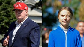 ‘Keep up the great work’: Trump jabs at Greta Thunberg in Twitter proxy battle