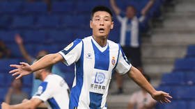 Wu-hoo! Espanyol's Lei becomes 1st Chinese player to score in European competition