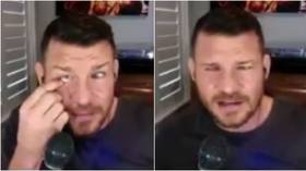 Eye don’t believe it: UFC icon Bisping stuns fans by popping out FAKE EYE live on podcast (GRAPHIC VIDEO)