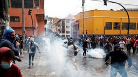 Ecuador cracks down on protesters over austerity & IMF loan, President moves govt from capital (PHOTOS, VIDEOS)