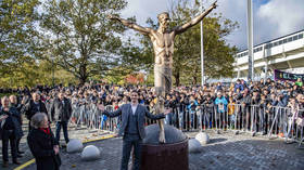 ‘The Statue of Zlatan’: Half-naked bronze effigy of Ibrahimovic unveiled in Sweden