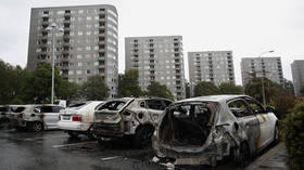 At least 19 cars burned, barber shop rocked by EXPLOSION in Stockholm suburb