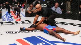 A night to forget: MMA fighter announces retirement after defeat – only to return 1 hour later and get brutally KO’d (VIDEO)