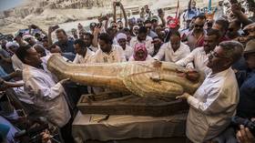 Perfectly preserved 3,000yo MUMMIES found in newly-discovered Egyptian sarcophagi (PHOTO, VIDEO)