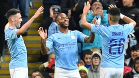 Manchester City 5-1 Atalanta: 'Brilliant' Raheem Sterling hits 11-minute hat-trick as City romp to Champions League victory