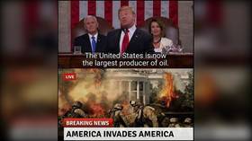 Trump channels ‘America invades for oil’ meme as he says some troops will stay in Syria to ‘protect’ it