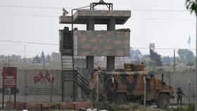 Russian military police in Syria conduct patrol along new Turkish border route