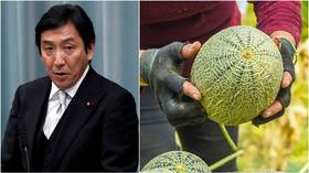 Japanese minister steps down after accusations of bribing voters with crab and melons